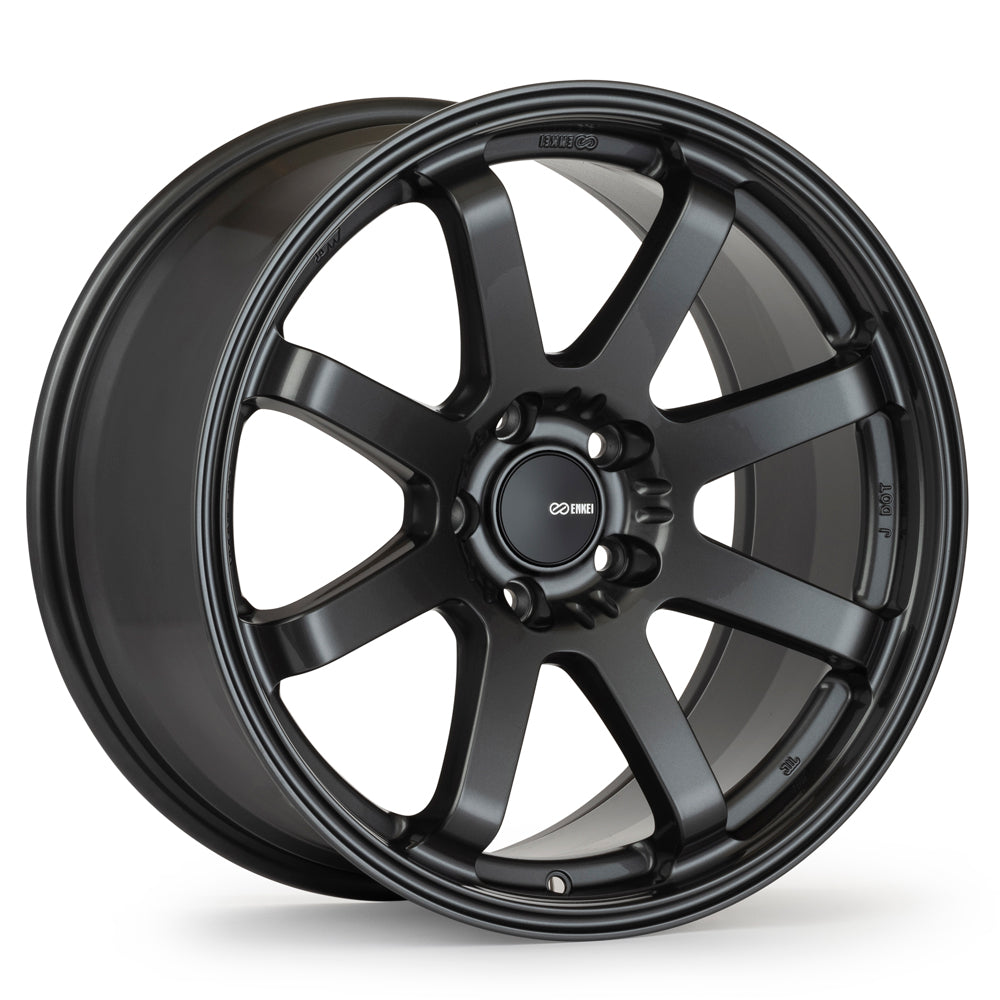 ENKEI VANQUISH 18x8.5 +38 5x114.3 72.6 GLOSS GUNMETAL - WheelWiz