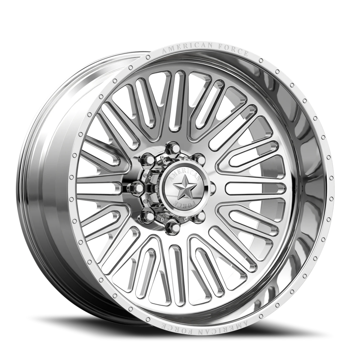 American Force CKH30 Vantage CC Polished 24x12 -55 5x114.3mm 71.5mm - Wheelwiz