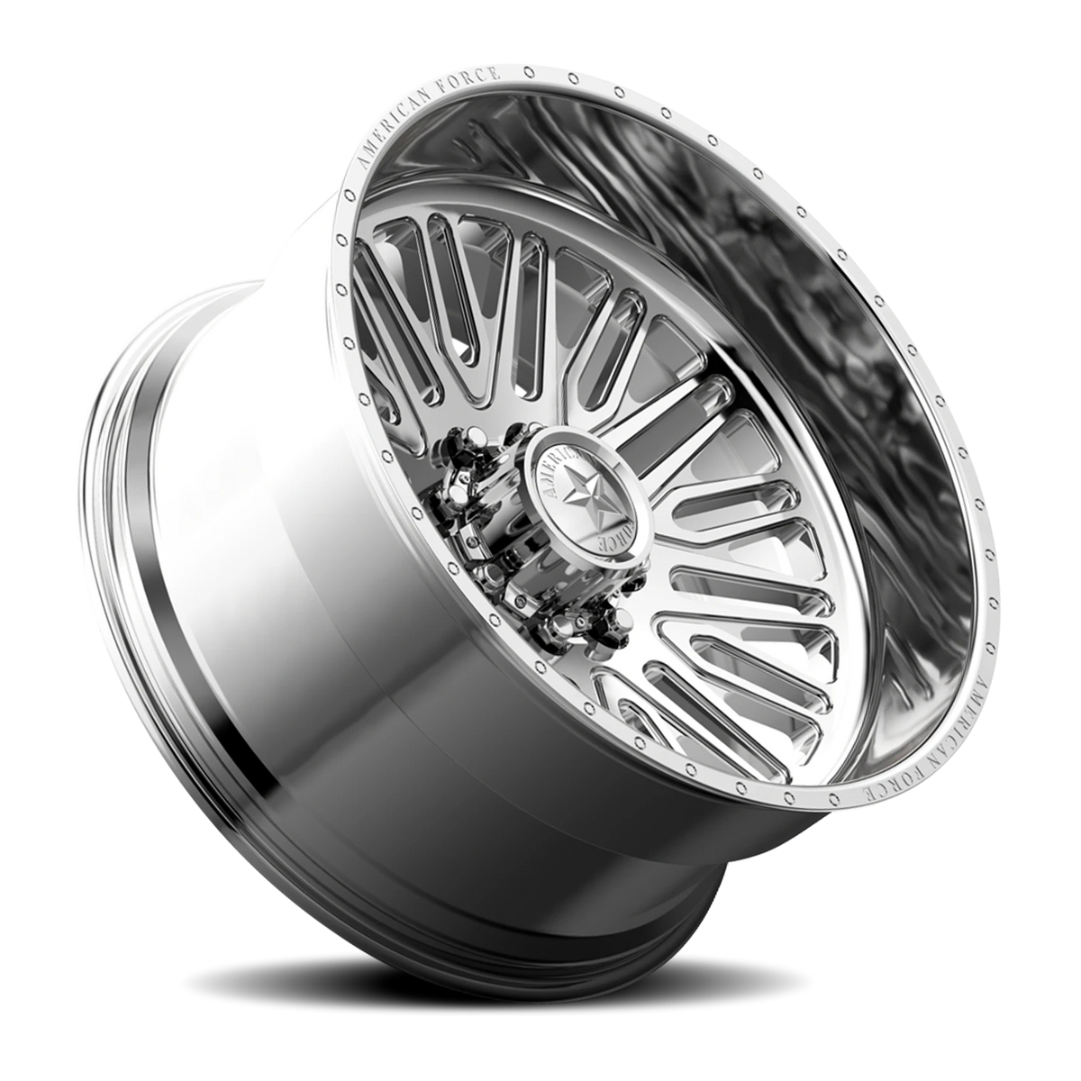 American Force CKH30 Vantage CC Polished 22x14 -90 5x127mm 78.1mm - Wheelwiz