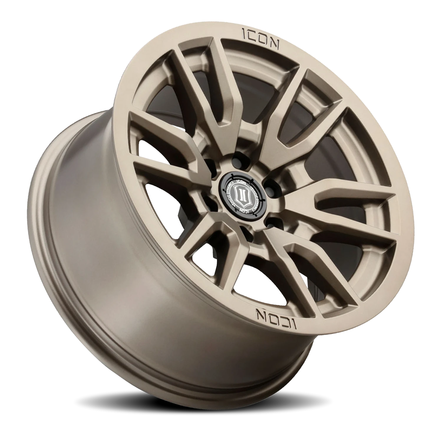 Icon Alloys Vector 6 Bronze 17x8.5 +25 6x139.7mm 95.1mm