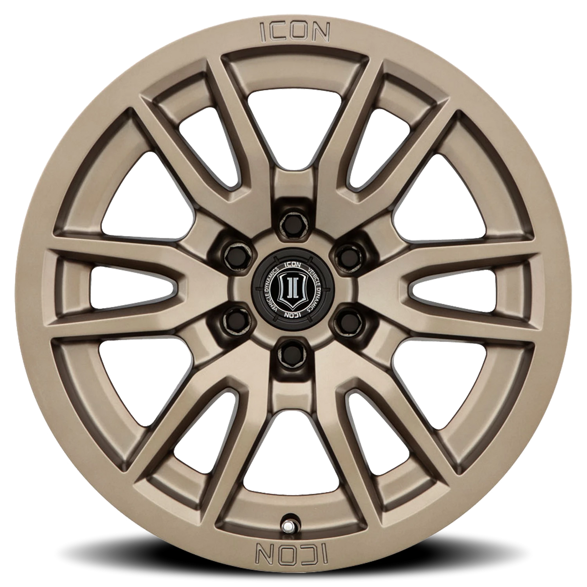 Icon Alloys Vector 6 Bronze 17x8.5 0 6x120mm 67mm