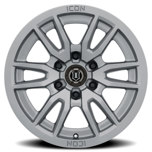 Icon Alloys Vector 6 Titanium 17x8.5 0 6x139.7mm 106mm