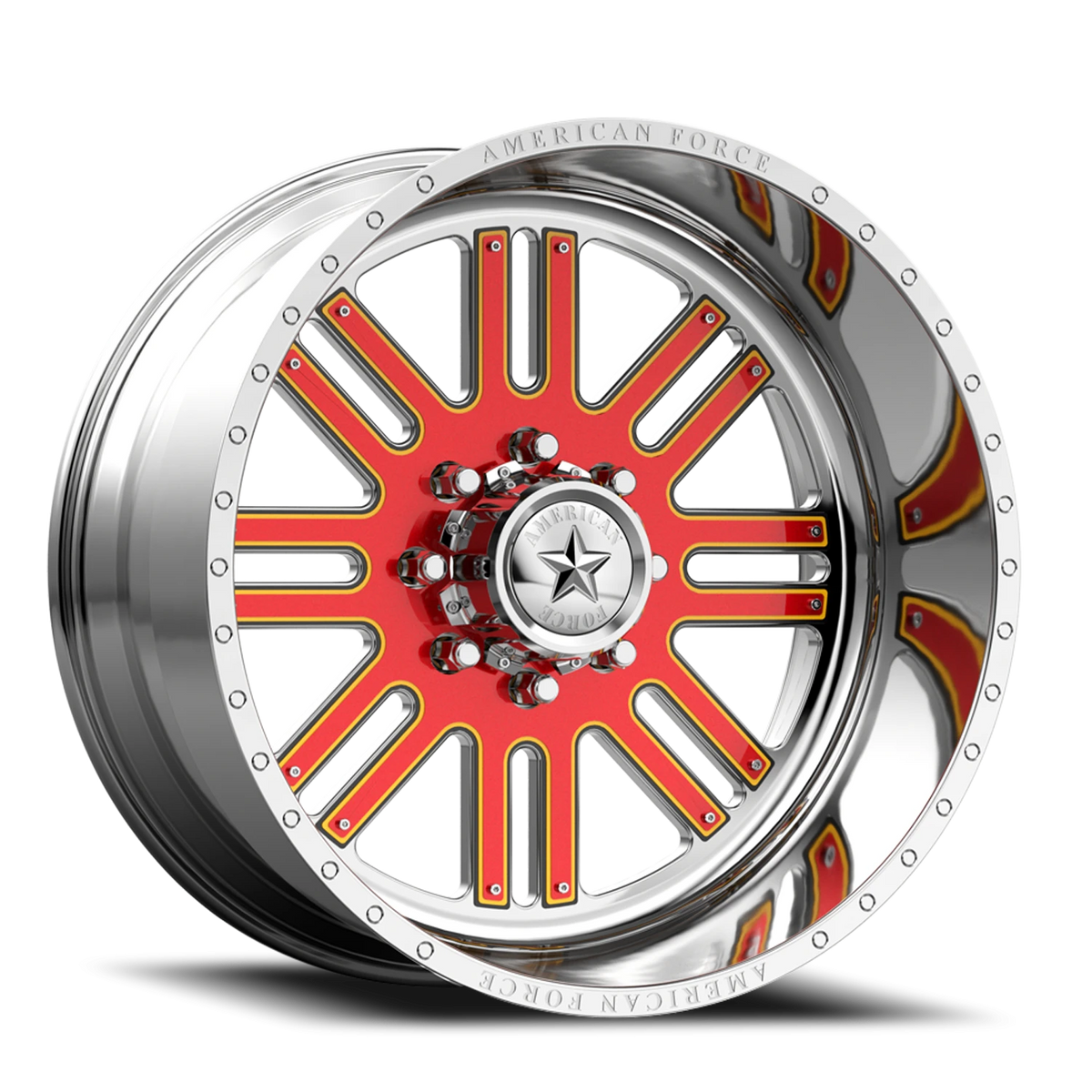 American Force 261 Vector FP Polished 26x14 -73 6x139.7mm 78.1mm - Wheelwiz