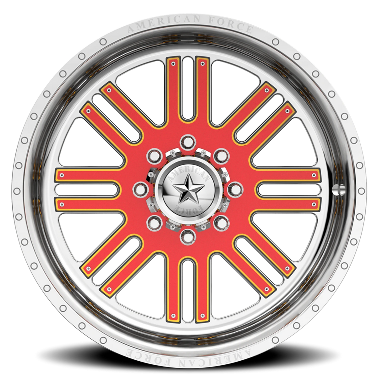 American Force 261 Vector FP Polished 22x14 -73 6x135mm 87mm - Wheelwiz
