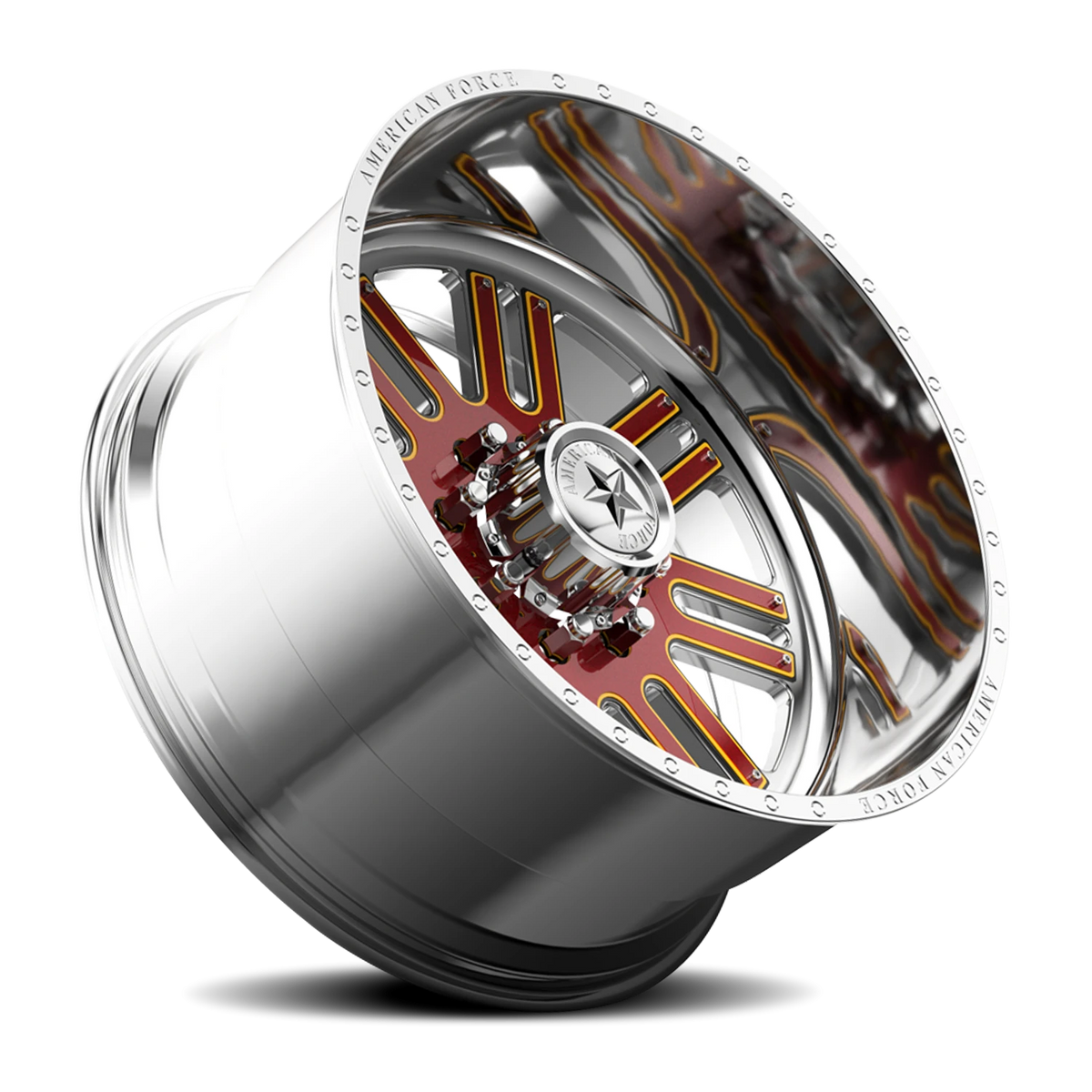 American Force 261 Vector FP Polished 24x16 -101 8x165.1mm 122mm - Wheelwiz