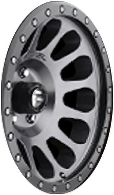 Fuel Offroad D601 VECTOR Matte Gun Metal Black Bead Ring 18x9 +20 5x150mm 110.1mm