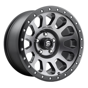 Fuel Offroad D601 VECTOR Matte Gun Metal Black Bead Ring 18x9 +20 5x150mm 110.1mm