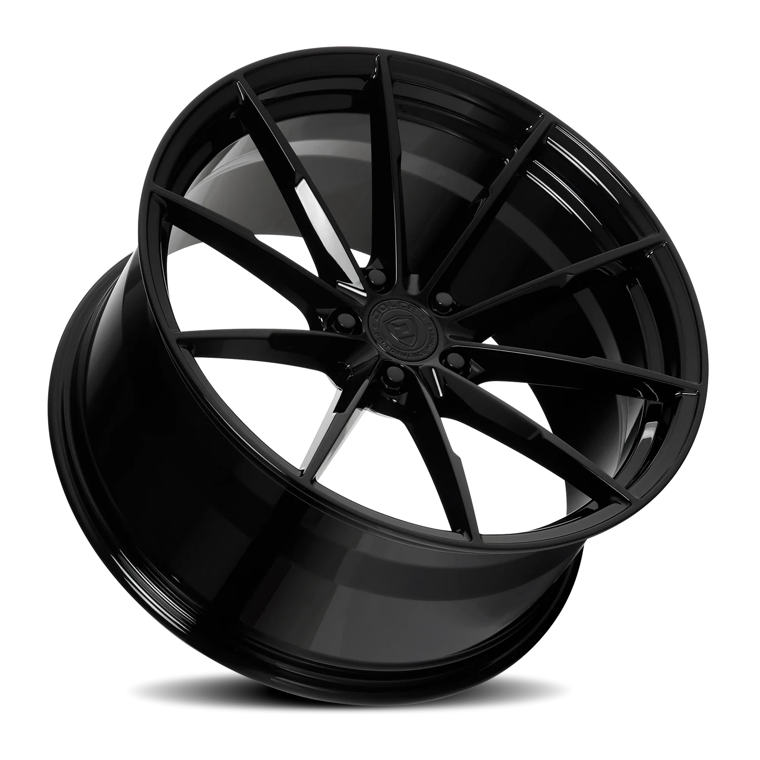 Dolce Performance Veloce Gloss Black 19x8.5 +28 5x120mm 74.1mm