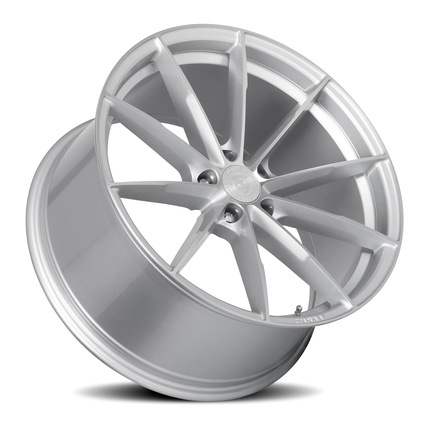 Dolce Performance Veloce Gloss Silver W/ Machined Face 18x8.5 +35 5x114.3mm 73.1mm