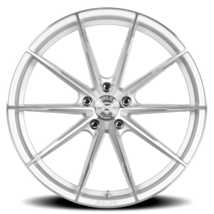 Dolce Performance Veloce Gloss Silver W/ Machined Face 19x8.5 +28 5x112mm 66.56mm
