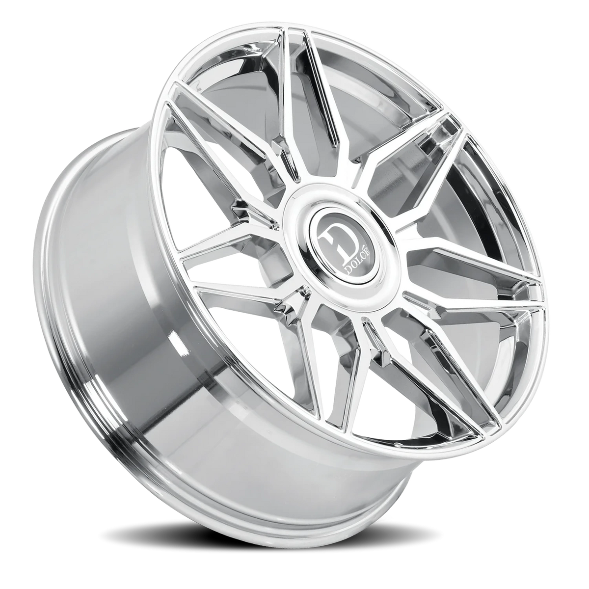 Dolce Luxury Verona Chrome 24x10 +35 6x135|6x139.7mm 106.2mm