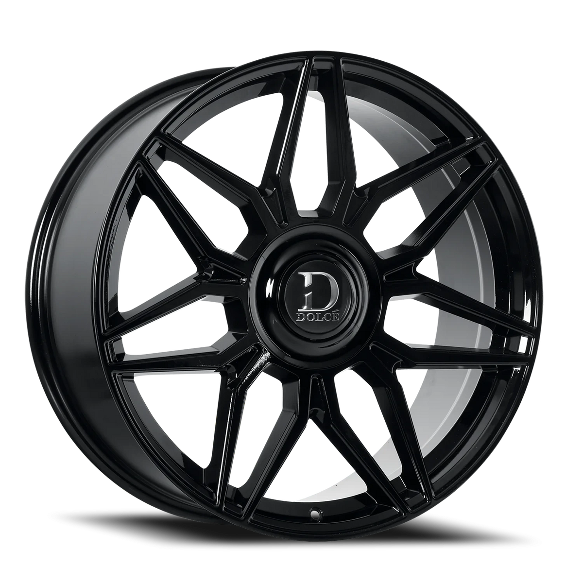 Dolce Luxury Verona Gloss Black 24x10 +35 6x139.7mm 66.6mm