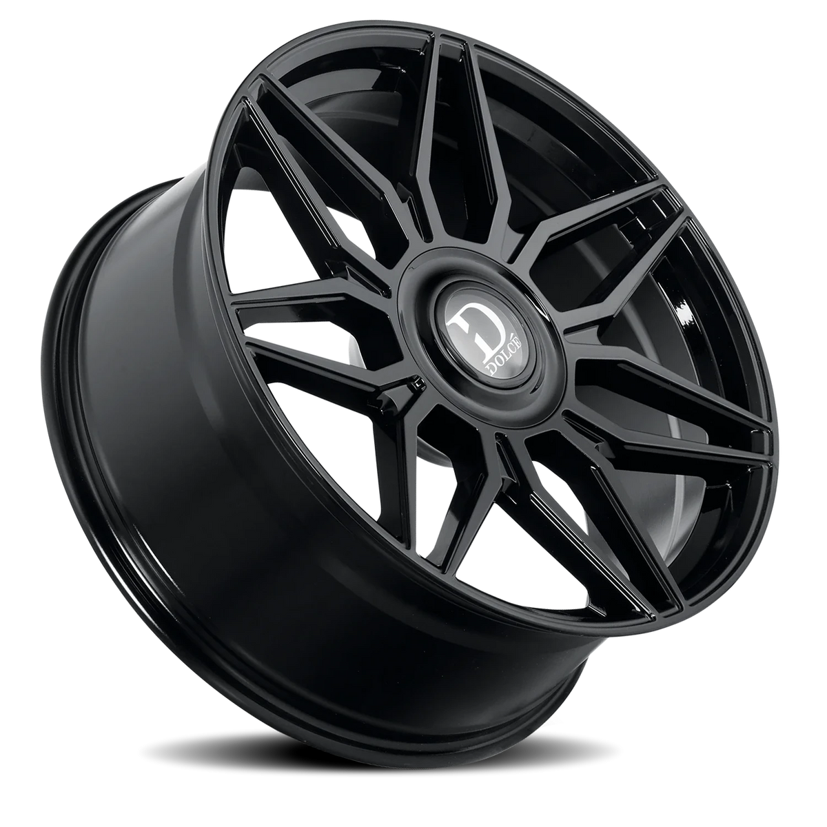 Dolce Luxury Verona Gloss Black 24x10 +25 6x135|6x139.7mm 106.2mm