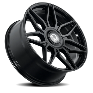Dolce Luxury Verona Gloss Black 24x10 +25 6x135|6x139.7mm 106.2mm