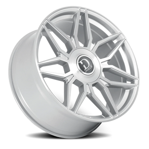 Dolce Luxury Verona Gloss Silver W/ Brushed Face 24x10 +35 6x135|6x139.7mm 106.2mm