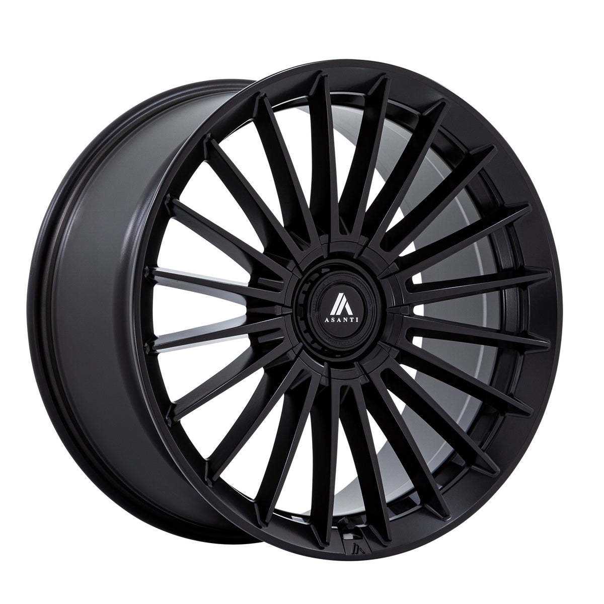 Asanti Black AB048 VICEROY Matte Black 20x9 +35 5x112|5x114.3mm 72.6mm