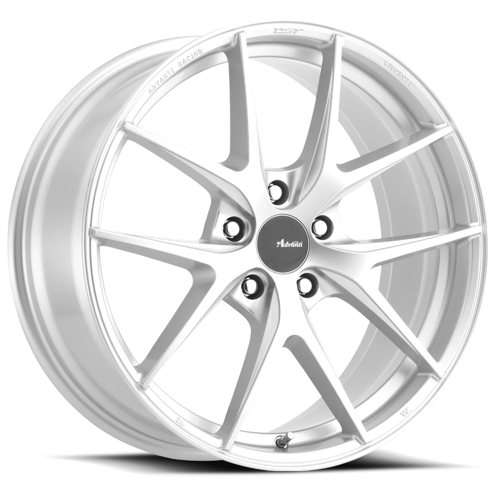 Advanti Vigoroso Silver 17x7.5 +45 5x100mm 73.1mm - Wheelwiz