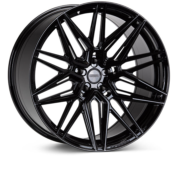 VOSSEN HF7 22x11 +32 5x120 DEEP 72.56 GLOSS BLACK