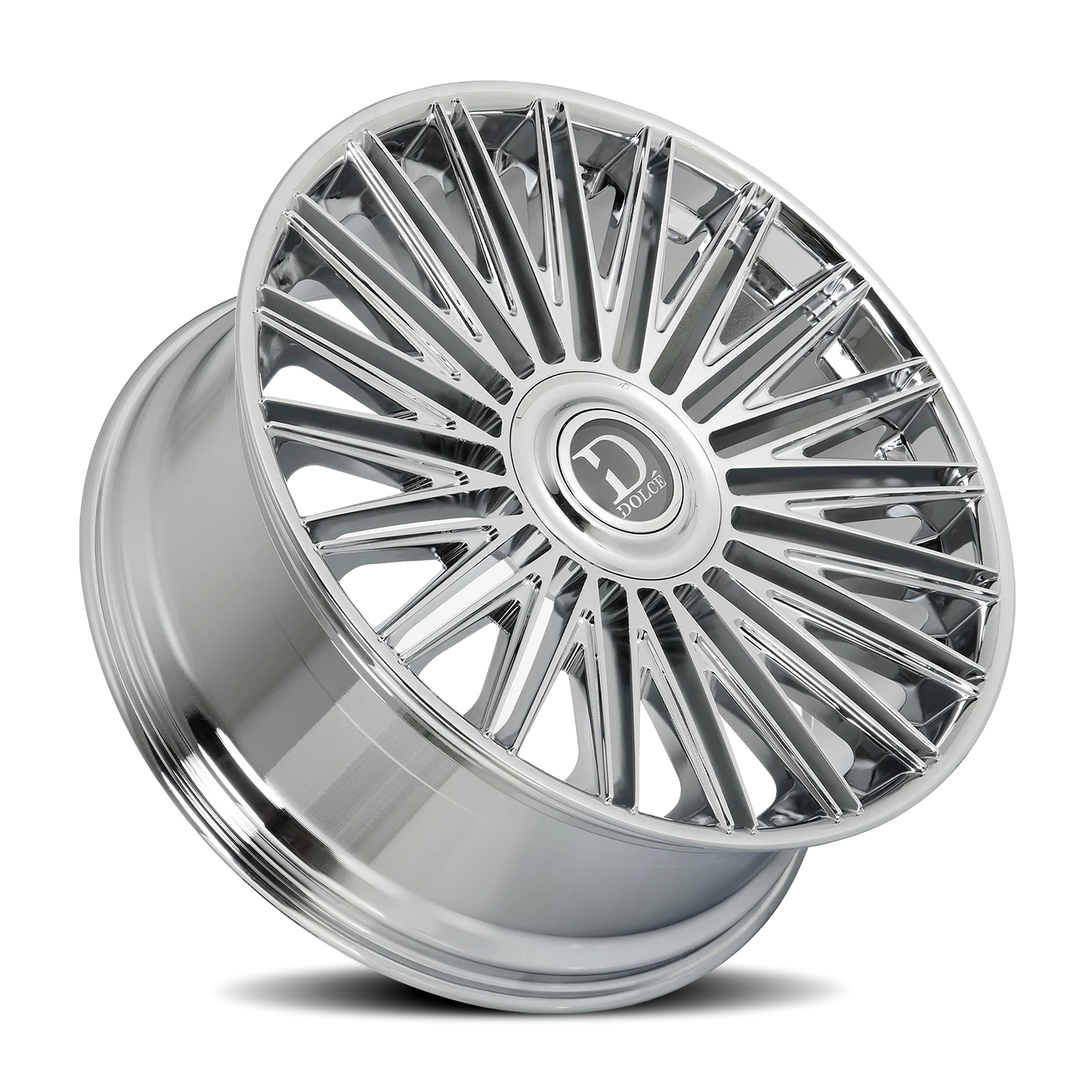 Dolce Luxury Vulto Chrome 24x9 +28 5x112|5x120mm 74.1mm