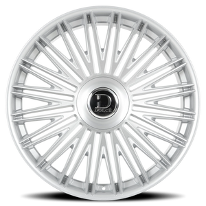 Dolce Luxury Vulto Gloss Silver W/ Brushed Face 24x9 +35 5x112|5x114.3mm 73.1mm
