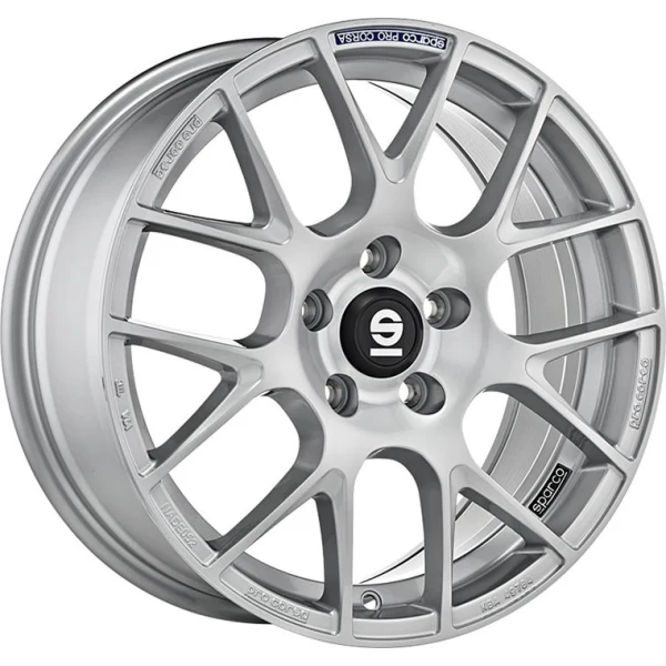 SPARCO PRO CORSA 18x8 +45 5x100 63.3 MATTE SILVER TECH– Wheelwiz