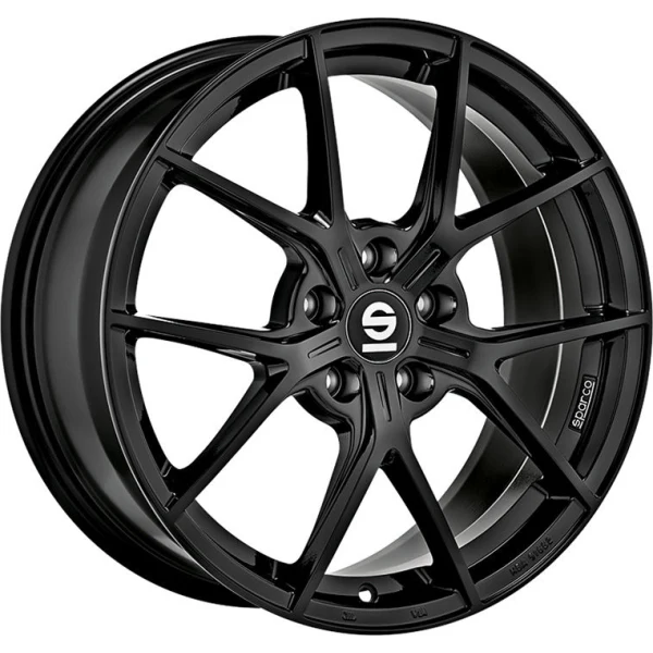SPARCO PODIO 18x8 +48 5x112 73.1 GLOSS BLACK
