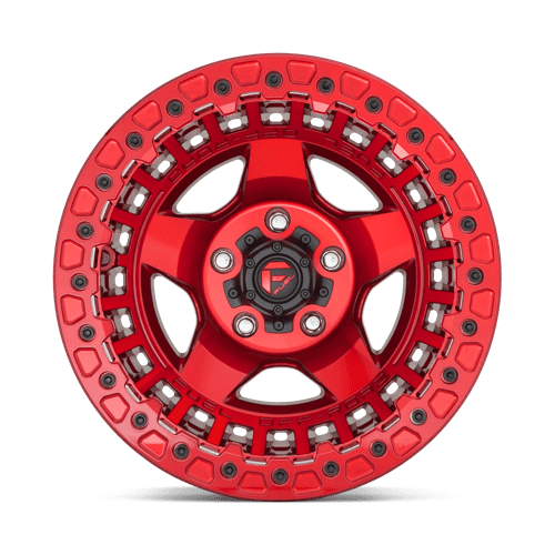 Fuel Offroad D117 WARP BEADLOCK Candy Red 17x9 -15 6x139.7mm 106.1mm - Wheelwiz