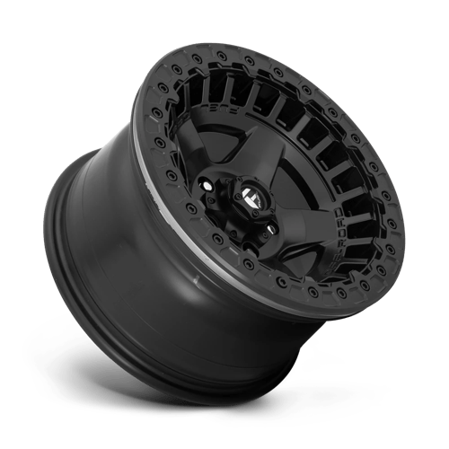 Fuel Offroad D118 WARP BEADLOCK Matte Black 17x9 -15 5x127mm 71.5mm - Wheelwiz