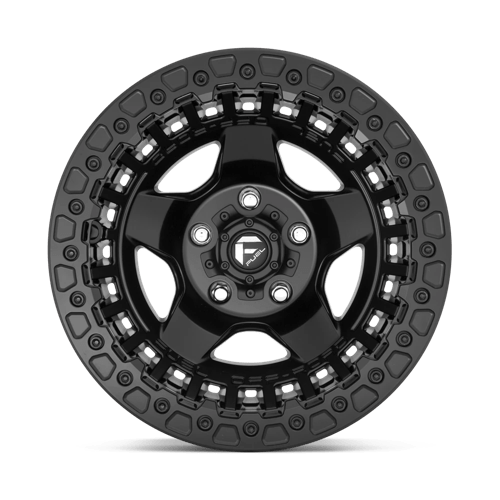 Fuel Offroad D118 WARP BEADLOCK Matte Black 17x9 -15 6x139.7mm 106.1mm - Wheelwiz
