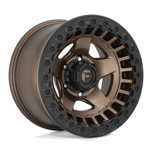 Fuel Offroad D119 WARP BEADLOCK Matte Bronze 17x9 -15 5x127mm 71.5mm - Wheelwiz