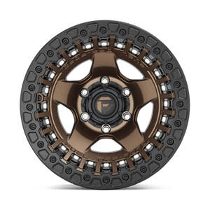 Fuel Offroad D119 WARP BEADLOCK Matte Bronze 17x9 -15 5x127mm 71.5mm - Wheelwiz