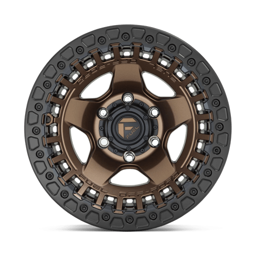 Fuel Offroad D119 WARP BEADLOCK Matte Bronze 17x9 -15 6x139.7mm 106.1mm