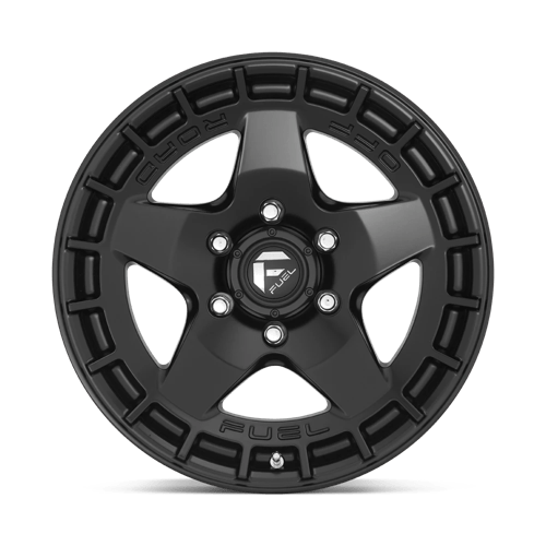 Fuel Offroad D733 WARP Satin Black 20x9 +20 6x139.7mm 106.1mm - WheelWiz