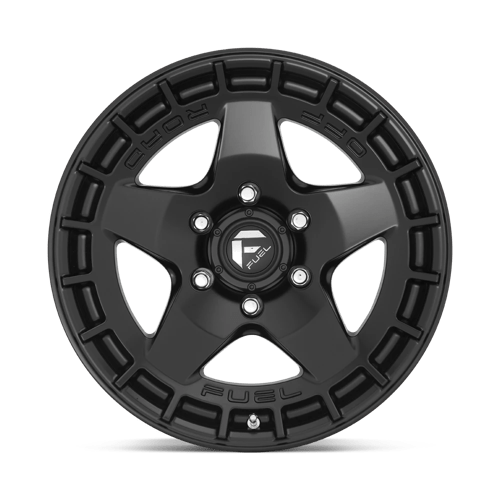 Fuel Offroad D733 WARP Satin Black 17x9 +1 5x127mm 71.5mm - Wheelwiz