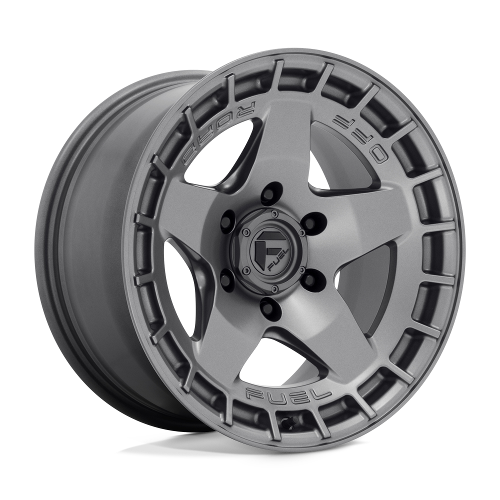 Fuel Offroad D734 WARP Matte Gun Metal 17x9 +01 6x135mm 87.1mm - WheelWiz