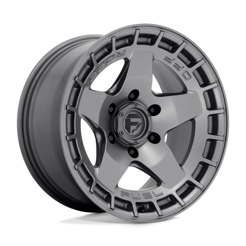 Fuel Offroad D734 WARP Matte Gun Metal 17x9 +01 6x135mm 87.1mm - WheelWiz