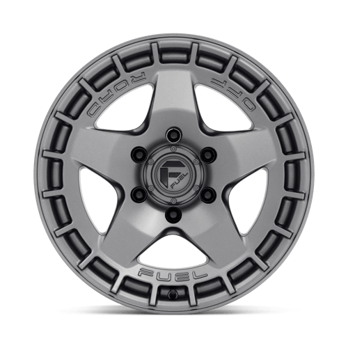 Fuel Offroad D734 WARP Matte Gun Metal 17x9 +01 6x135mm 87.1mm - WheelWiz