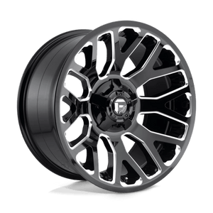 Fuel Offroad D607 WARRIOR Gloss Black Milled 20x9 +01 8x170mm 125.1mm - WheelWiz