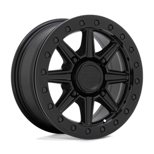 Black Rhino WEBB UTV BEADLOCK Matte Black 15x7 +36 4x110mm 80.2mm - Wheelwiz