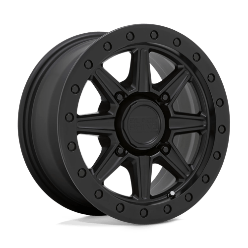 Black Rhino WEBB UTV Matte Black 15x7 +51 4x137mm 106.1mm - Wheelwiz