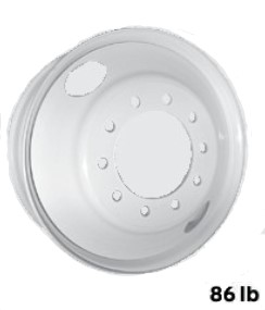 RTX  White 24.5x8.25 +168 10x285.75mm 220mm