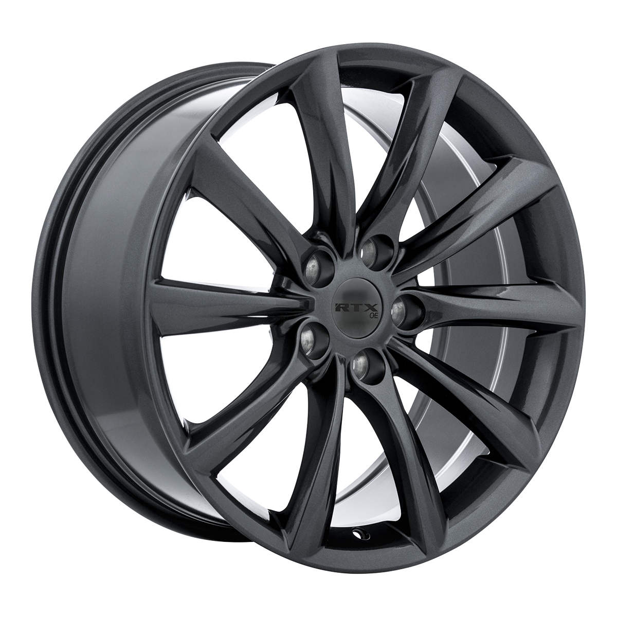 RTX Alto Gunmetal 19x8.5 +35 5x114.3mm 64.1mm - Wheelwiz