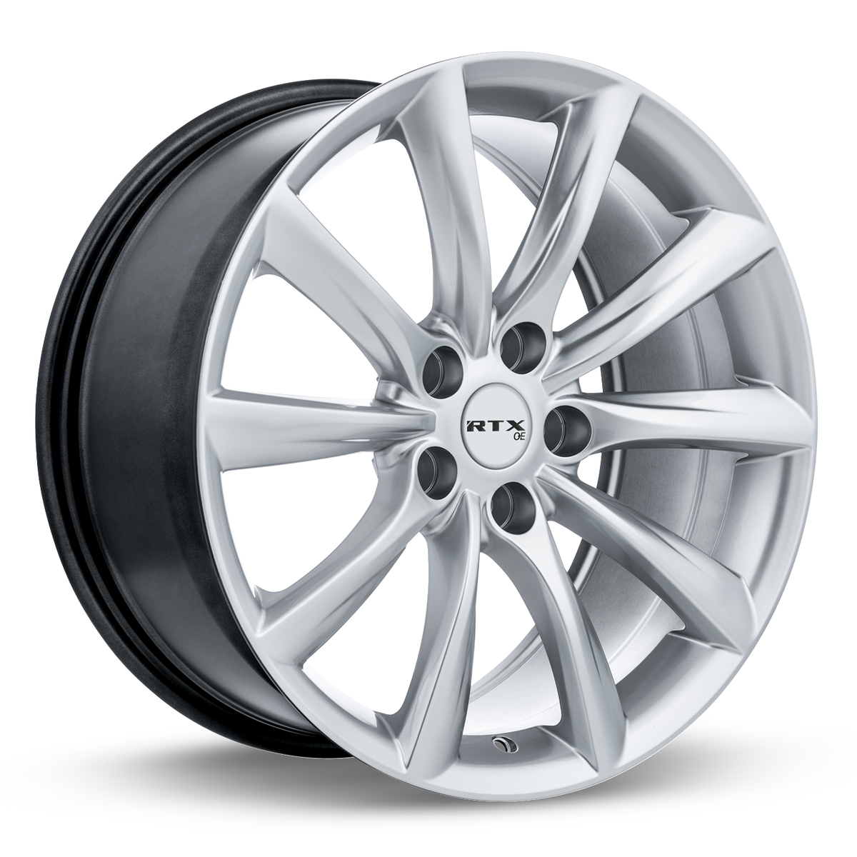 RTX Alto Hyper Silver 18x8.5 +35 5x114.3mm 64.1mm - Wheelwiz