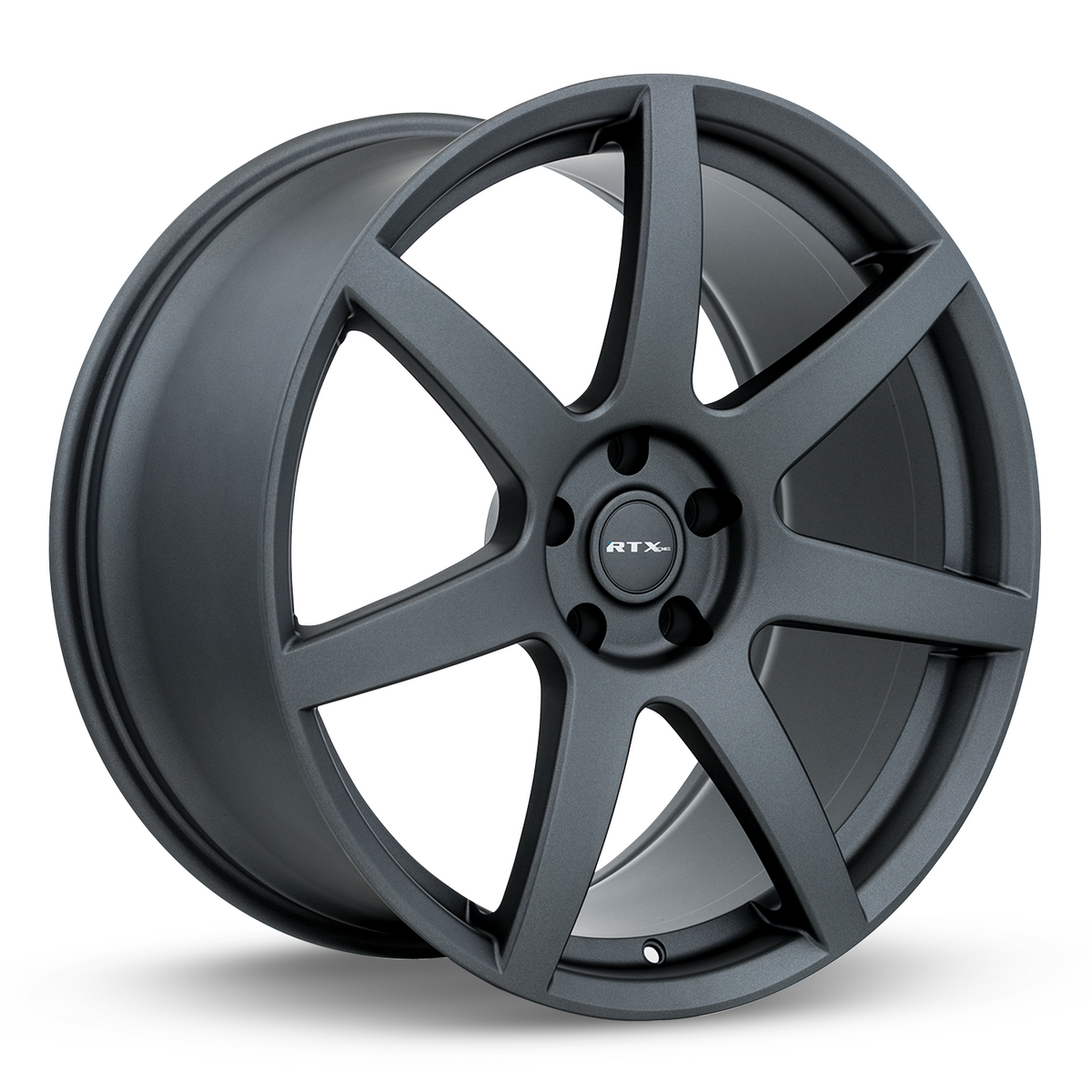 RTX Apache Matte Gunmetal 20x10 +40 5x114.3mm 70.6mm