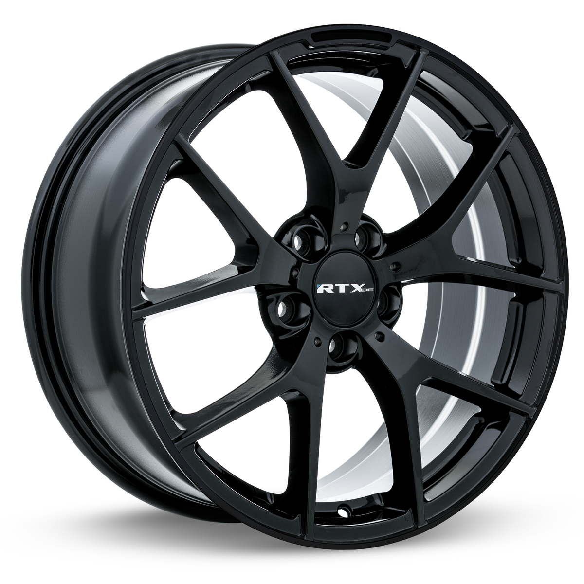 RTX Arrow Satin Black 18x8 +45 5x112mm 66.6mm - Wheelwiz