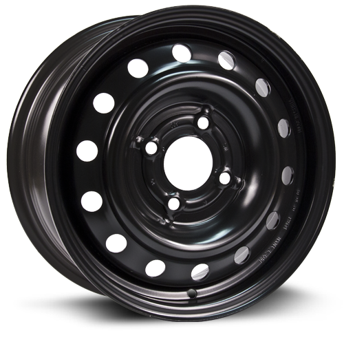 Steel Black 14x5.5 +52 4x108mm 63.4mm