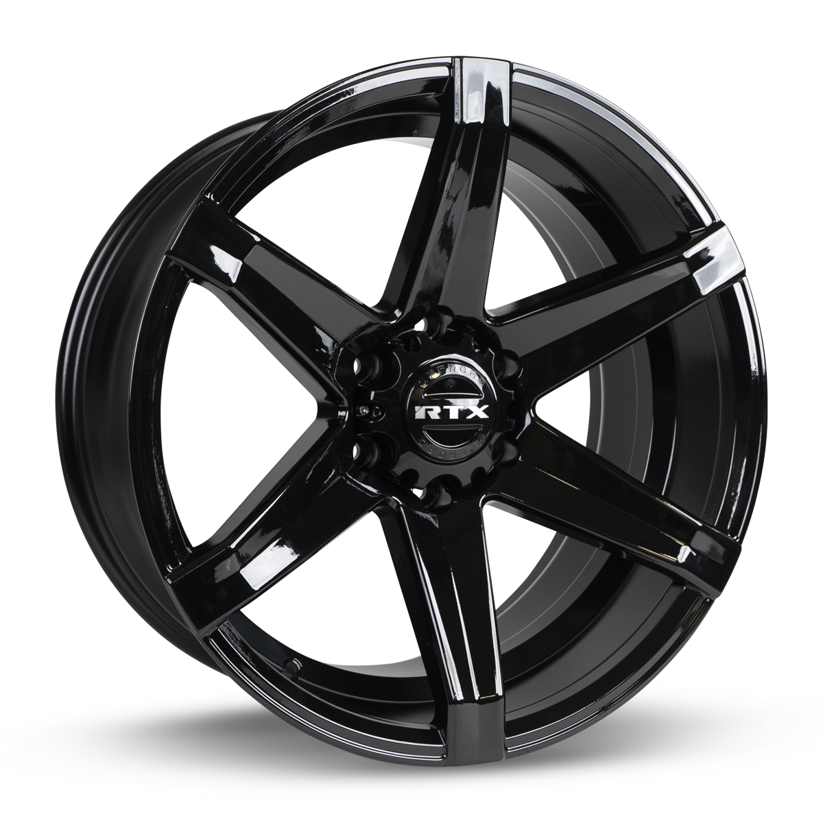 RTX Beast Gloss Black 20x9.5 +10 6x139.7mm 106.1mm - Wheelwiz