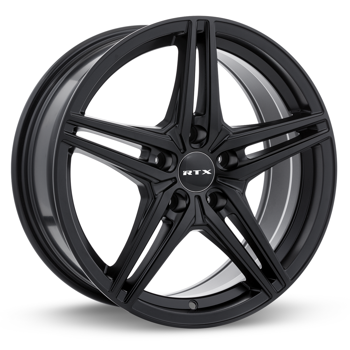 RTX Bern Satin Black 17x7.5 +40 5x114.3mm 73.1mm - Wheelwiz