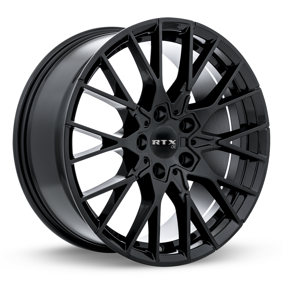 RTX Beyreuth Gloss Black 19x9 +40 5x112mm 66.6mm - Wheelwiz