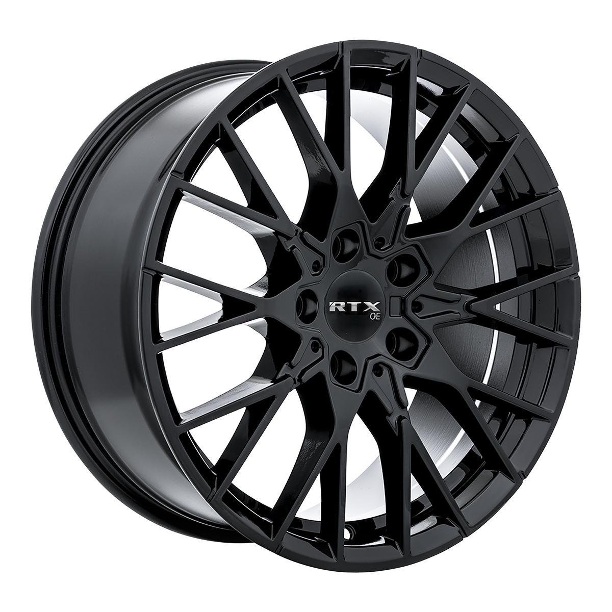 RTX Beyreuth Gloss Black 19x9 +40 5x112mm 66.6mm - Wheelwiz